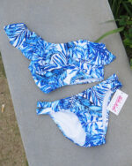 Dona - Ocean - One shoulder Ruffle top - Image 2