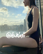 The Back onepiece - Navy - Image 3