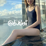 The Back onepiece - Navy - Image 2