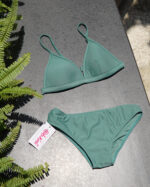 「現貨」Plain – Plain Basic Triangle – TEAL - Image 6