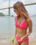 Double Straps – Neon Pink - Image 3
