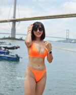 「現貨」[NEW COLOR]  LEXI - T BACK - NEON ORANGE COLOR