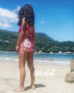 「現貨」Ruffle Top – High Waist –  Pinky Floral - Image 2