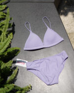 「現貨」Plain - Plain Basic Triangle - Lavender - Image 4