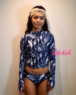 Long Sleeve Zipped Rashguard – Blacky Feather