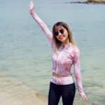 Long Sleeve Zipped Rashguard – Pinky Leaves