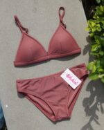 「現貨」Plain - Plain Basic Triangle - Dry Rose - Image 9