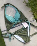「現貨」Harley - Army Green with Teal - Double-Layer - Image 3
