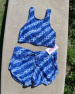 「現貨」Vest Swim Shorts Set - Blue Chain - Image 3