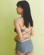 「現貨」Ruffle Top - High Waist -  Gray - Image 7
