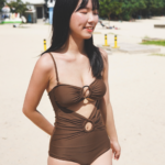 「預購」Riley - Circle Ring One Piece - Brown