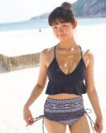 「現貨」Maria - High Waist - Navy Pattern