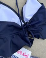 「現貨」Maria - High Waist - Navy Pattern - Image 8