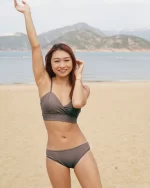 [現貨] [網站限定款］ ActiveWear Swimsuit Set - taupe