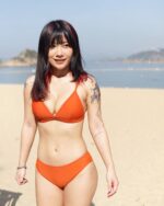 「現貨」Plain - orange - Plain Basic Triangle - Image 6