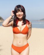 「現貨」Plain - orange - Plain Basic Triangle - Image 7