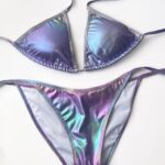 ［網站限定款］Basic Metalic Bikini - purple
